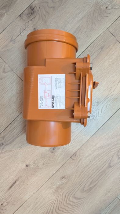 Clapetă antiretur canalizare PESTAN DN160 – PVC, cu închidere manuală