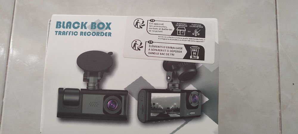 Camera filmare auto cu 3 canale HD 1080P D53 WiFi, viziune nocturna