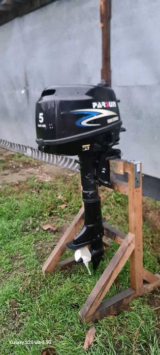 Motor de barca Parsun 5 cp,4 timpi modificat la 6cp,acte aproape nou