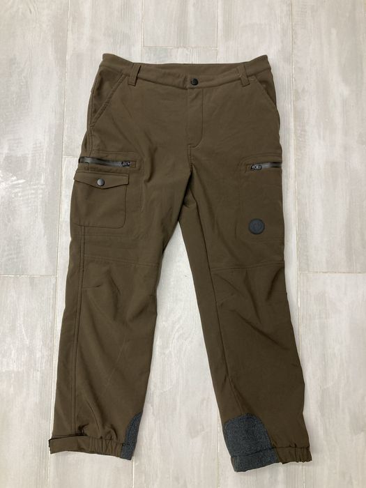 Pantaloni vanatoare M-L softshell cu polar impermeabili de iarna