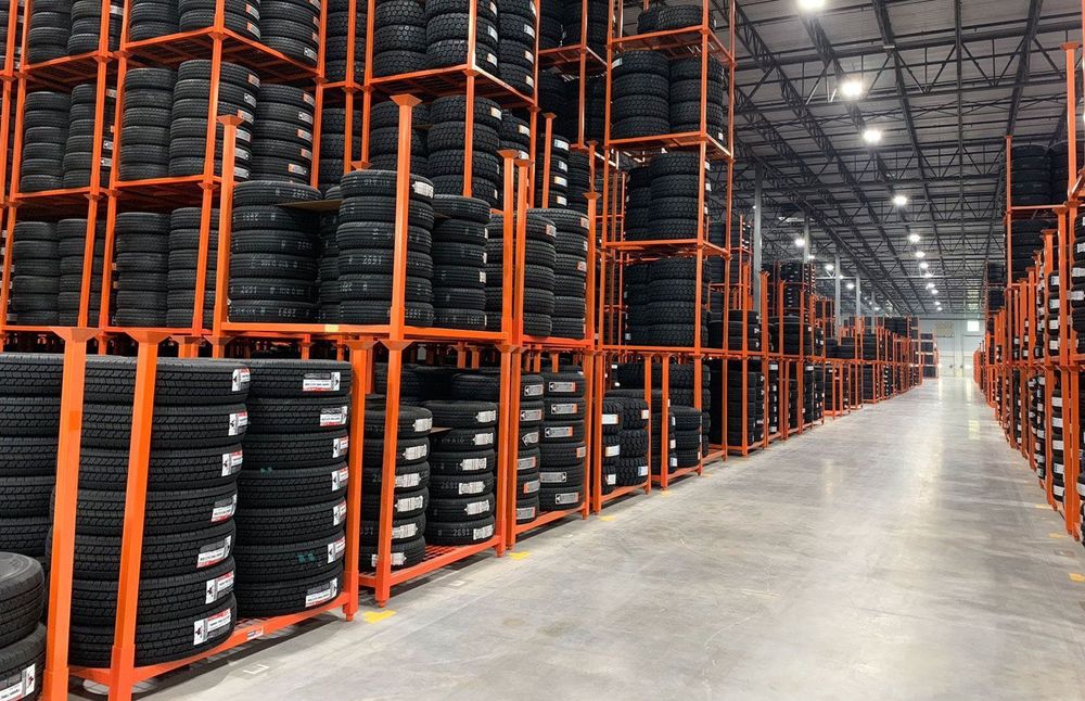 Авто резина для хранение склад