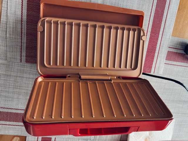 Малка скара с незалепващо покритие-No fat grill, 1000 W