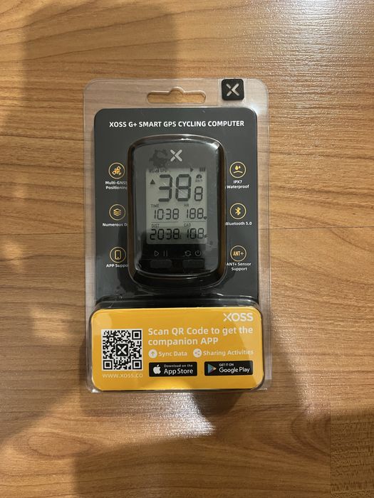 Computer bicicleta XOSS G+ - GPS, ANT+, BT5.0