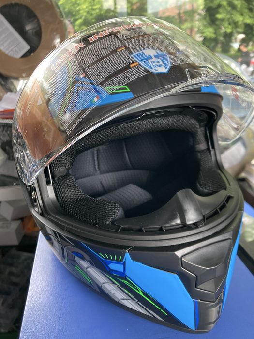 НОВА Каска за мотор Пистова М // пистов мотор , Шлем M