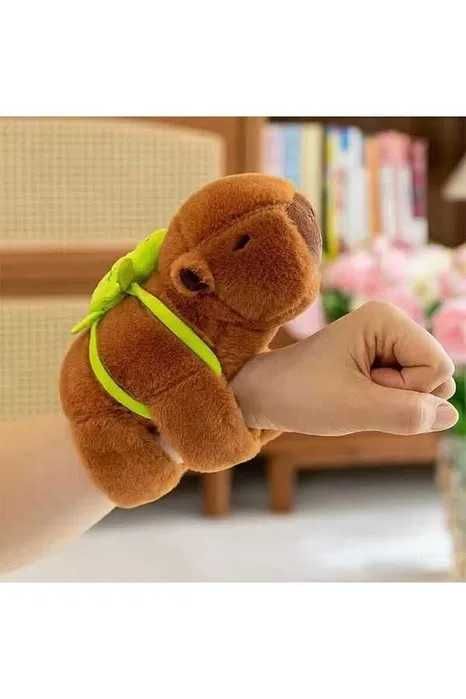 ПРОМО! Плюшена КАПИБАРА за Ръка Музикална играчка 3 цвята