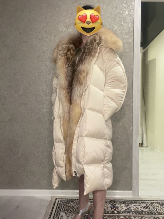 Женская куртка, мех лиса