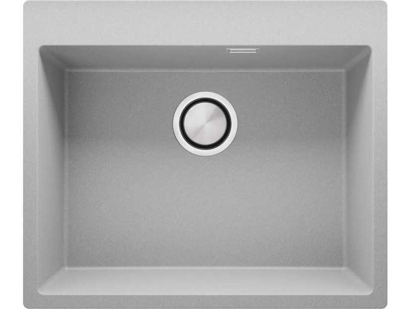 Кухненска Мивка от гранит  Осло XL TOP  580 x 500 mm - Сив