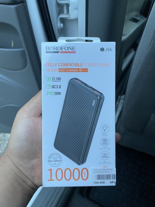 Power bank 10000mah yengi borofone
