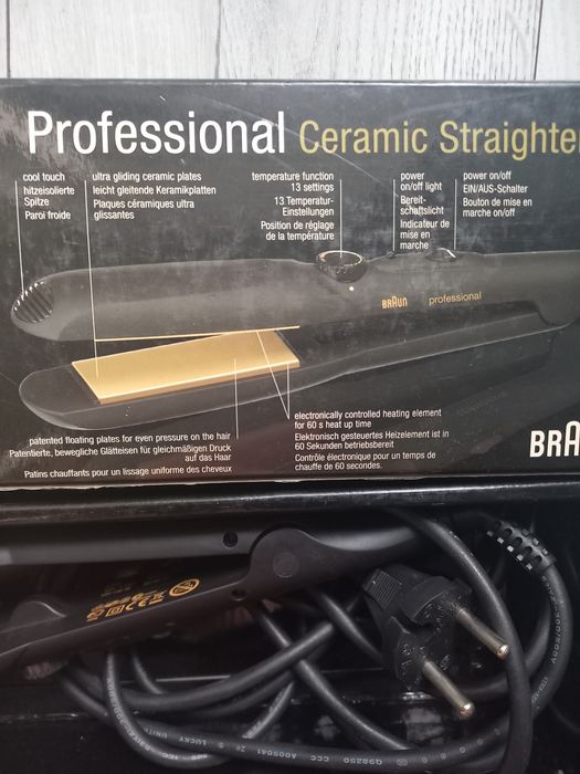 Placa ceramica profesionala BRAUN