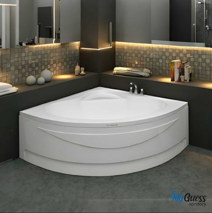 Турецкая ванна овальная FORMINA 100x100 / Akril vanna oval