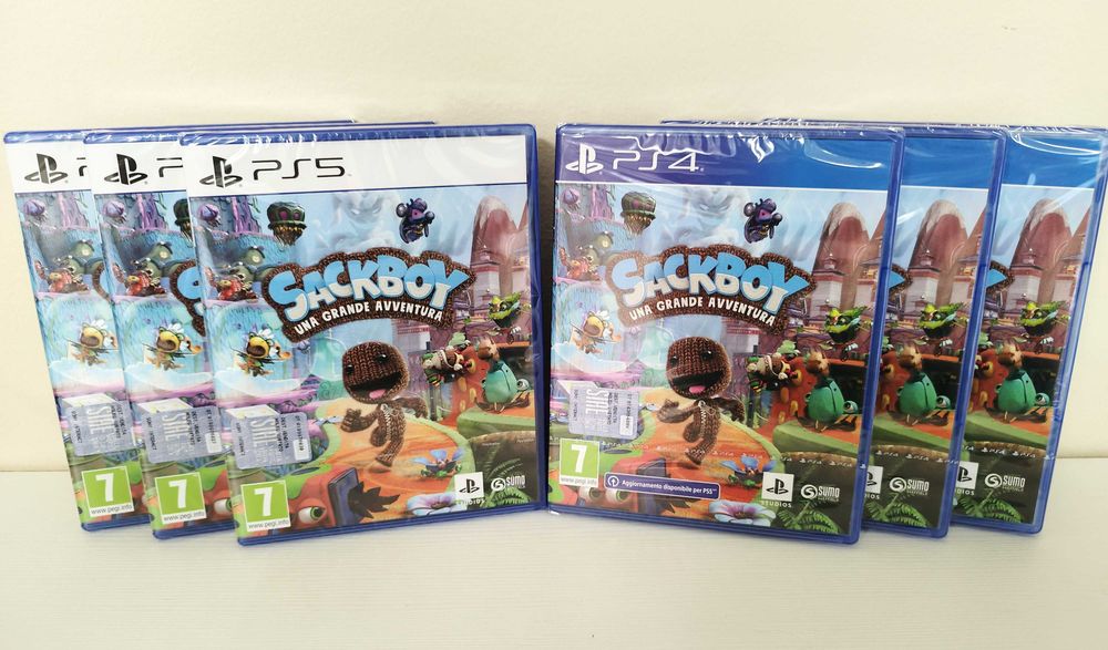 [ps4] СУПЕР Цена! Sackboy: A Big Adventure / НОВИ/Експресна доставка