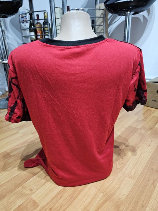 Tricou Red black M
