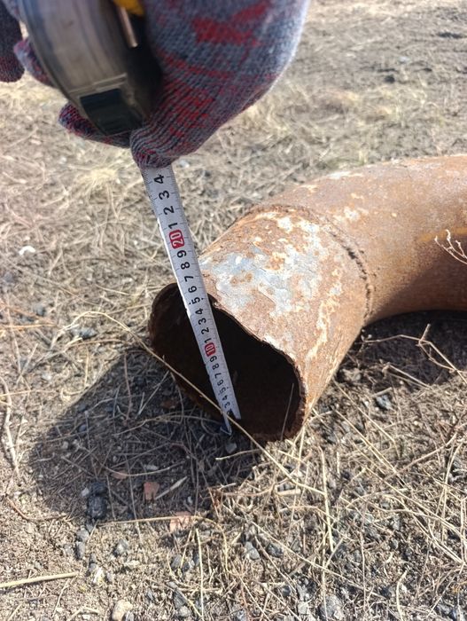 Продам стальной отвод диаметром 150мм