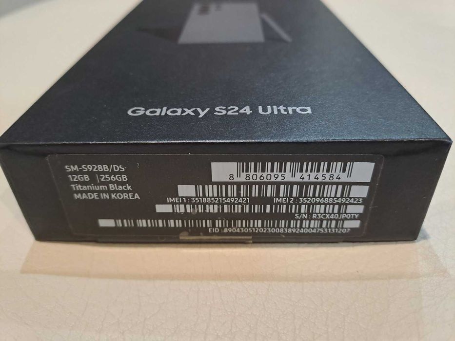 Смартфон Самсунг Галакси Ес 24 Ултра Черен Samsung Galaxy S24 Ultra