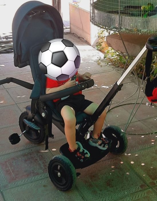 Коляска велосипед в отличном состоянии