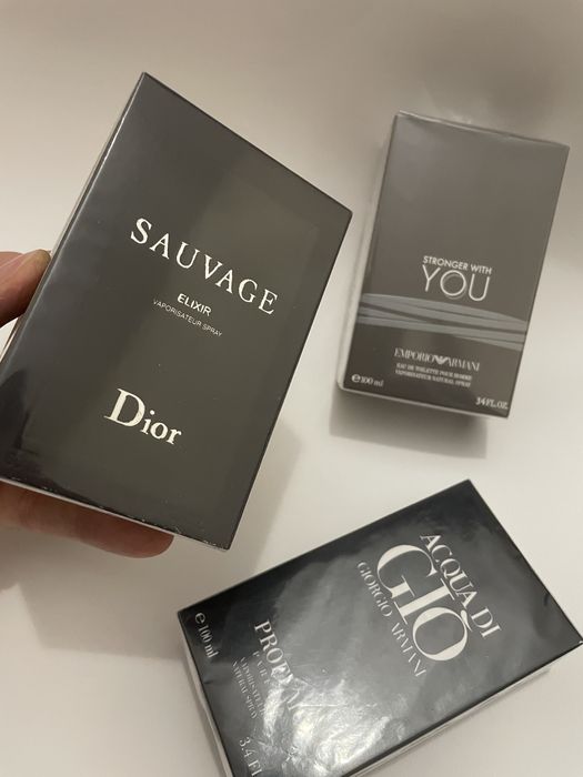 Парфюми Versage, Dior, Tom Ford