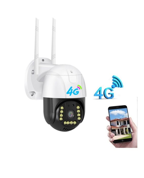 Camera Supraveghere video 3MP cu conexiune 4G(cartela SIM)