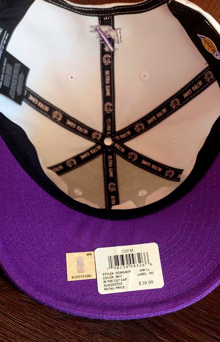 NBA Шапка LA Lakers - Ultra Game, оригинален лицензиран snapback  НБА