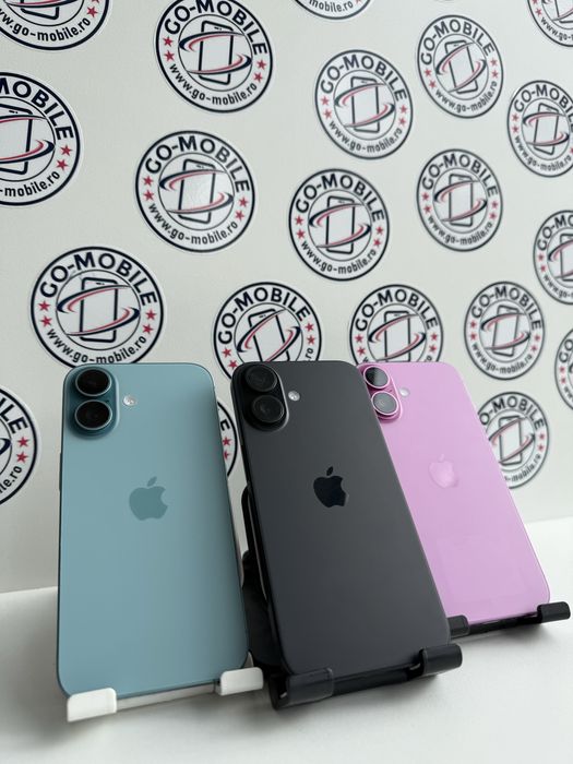 iPhone 16 - 128GB - Negru - 92-100% - Impecabil - Garantie