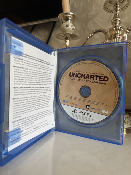 Uncharted Ps5 диск