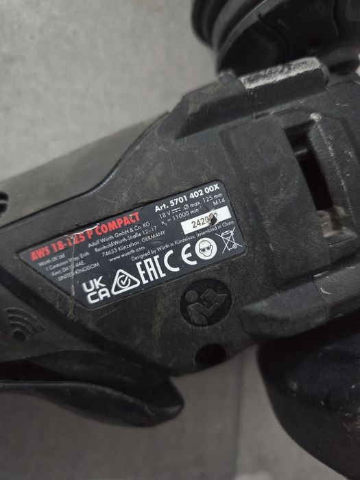 Wurth AWS 18-125 P COMPACT