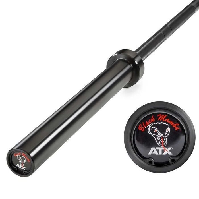 Олимпийски Прав Лост 220 см – 20 кг ATX Power Bar Black Mamba, Лостове