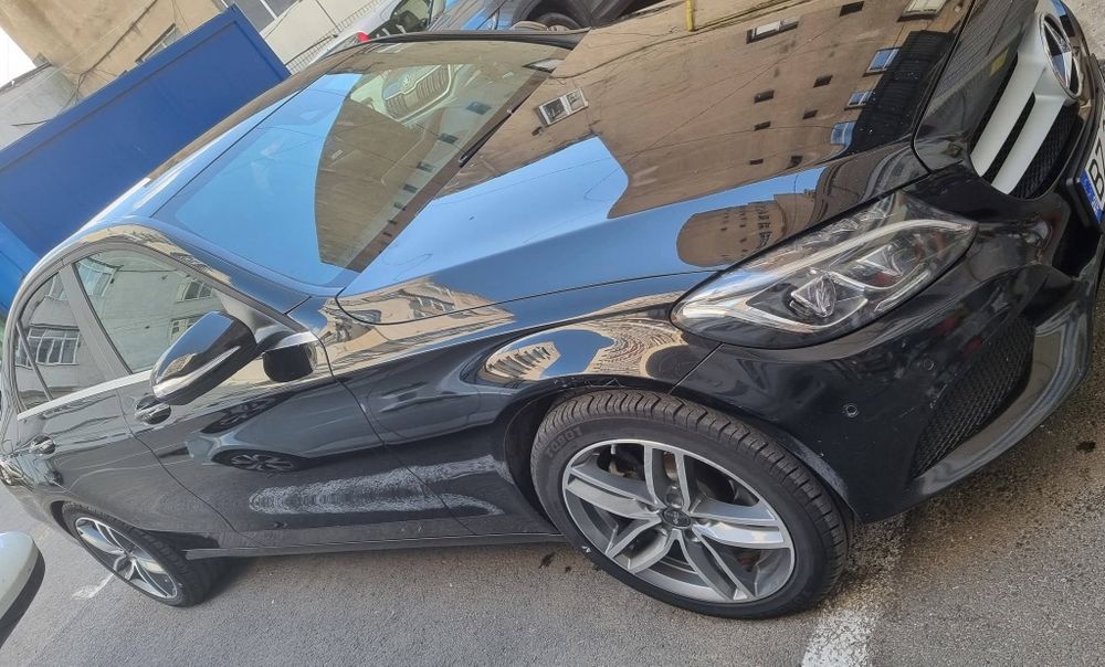 Roti Jante Aliaj Mercedes-Benz Vw Audi 5x112  245 45 R18 Vara M+S jante Noi montate pe W205 2017