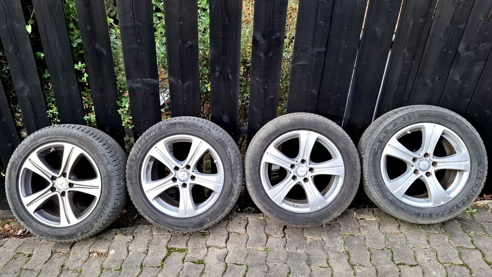 Vand jante Mercedes (w213) pe 17, cu cauciucuri