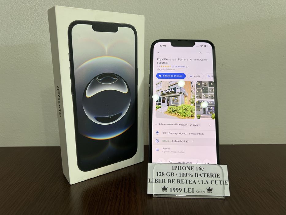 Amanet Royal CB : iPhone 16e 128GB