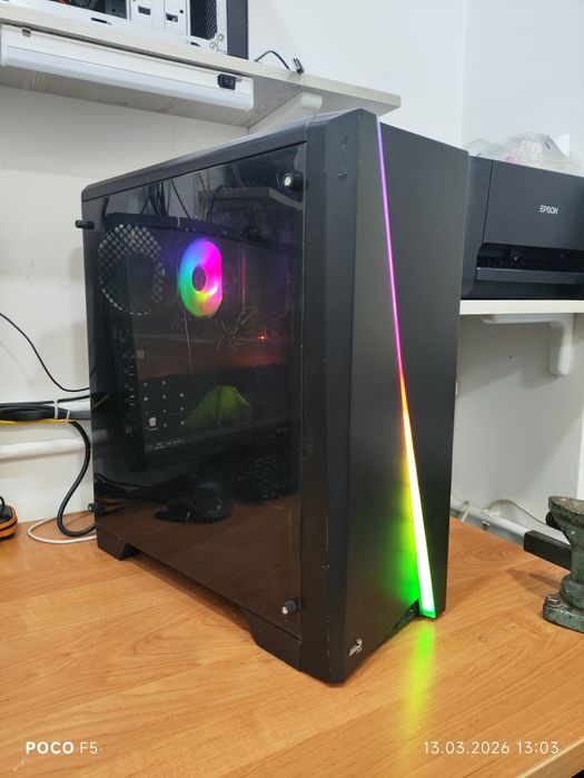 Шустрый игровой компьютер (кейс) DDR4