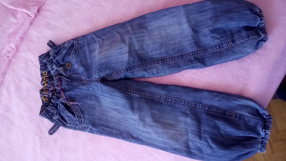 Невероятни подплатени зимни дънки за малка госпожица MINYMO