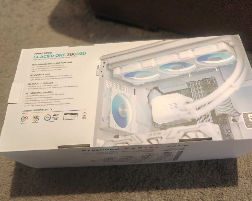 НОВО ! Водно охлаждане Phanteks Glacier One 360 M25 Gen2 360mm RGB