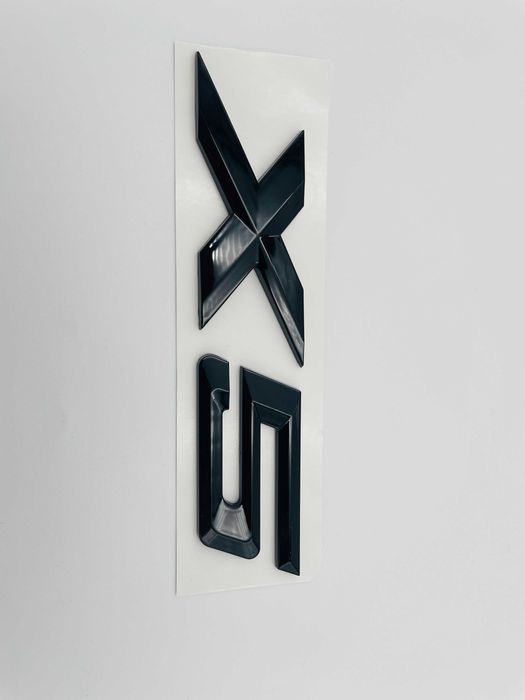 Set embleme compatibile BMW X5 x-drive 35d negru