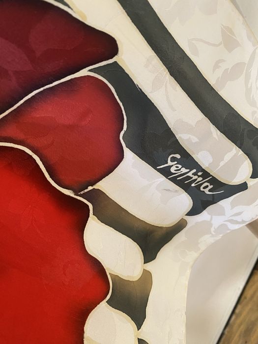 Дамски шал естествена коприна