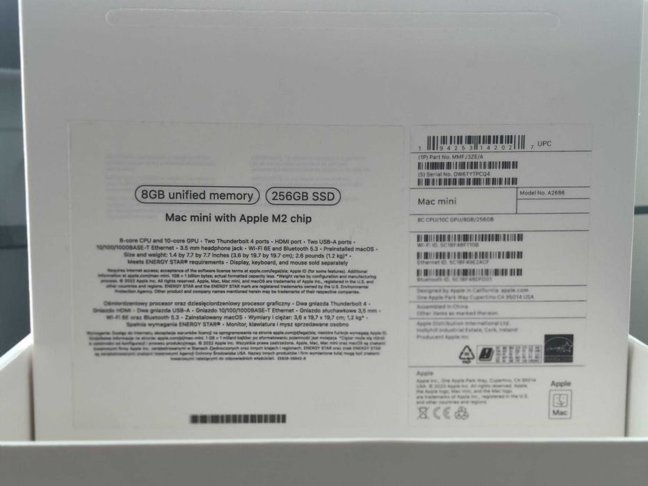 Mac mini cu Apple M2 chip 2025