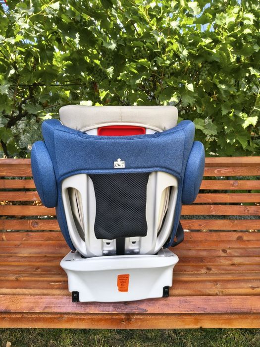 Scaun Auto copii  Rotativ Hapi Ozy cu Isofix Si Centura - Albastru