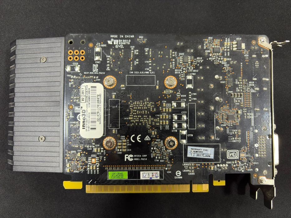 Продам Nvidia GTX 1050 TI 4gb DDR5