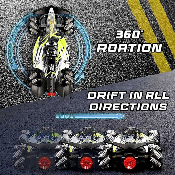 Състезателна кола с дистанционно и дим