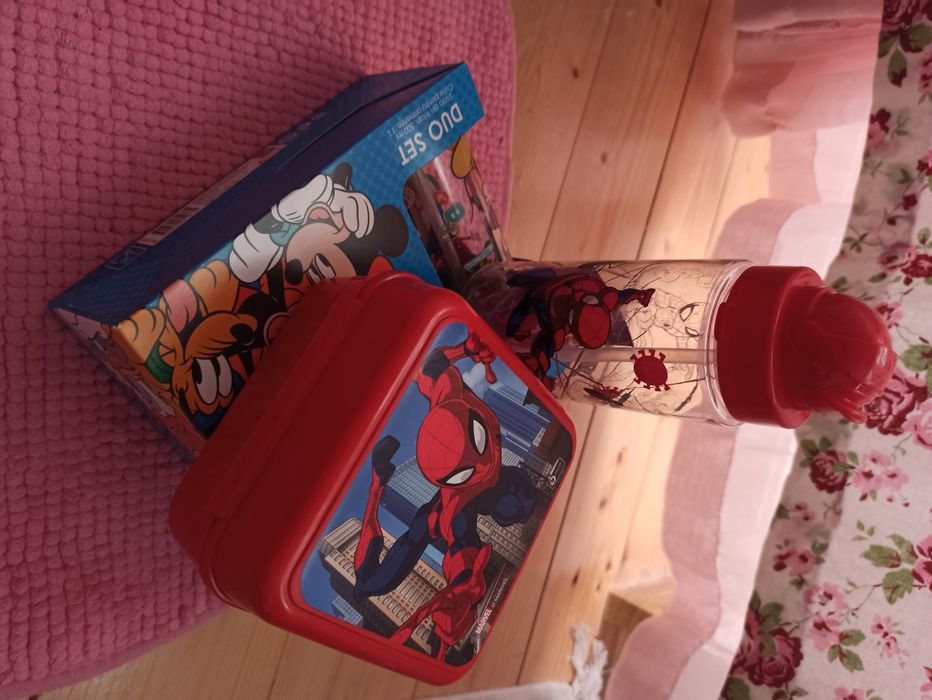 Set pentru pachețel ,școală sau grădinița,fete și baieti