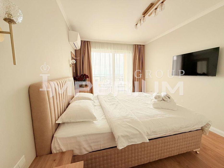 Двустаен апартамент с ПАРКОМЯСТО под наем в района на Виница, гр. Вар