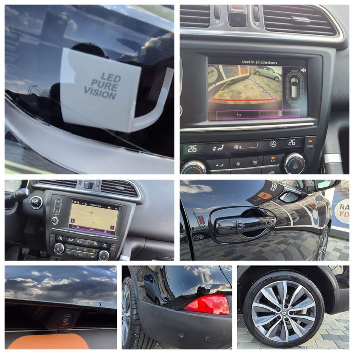 Renault kadjar garantie rata led senzori parcare piele camera retur jante aliaj