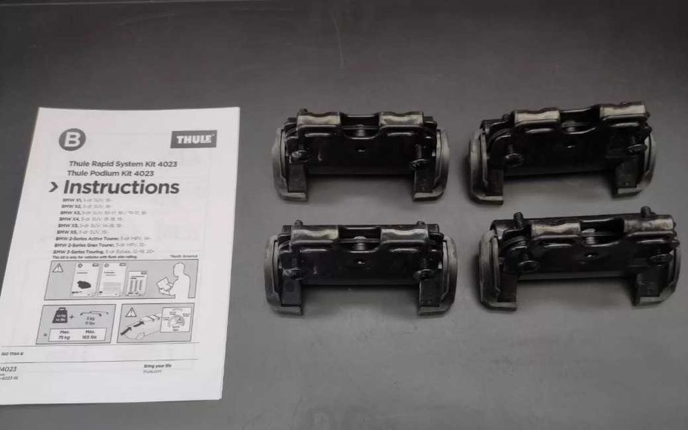 Монтажен кит Thule 184023 / fit kit 4023 за BMW X1,X3,X4,X5,X6, 2/3