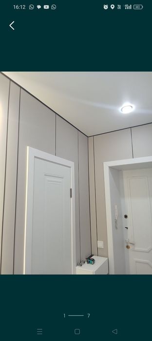 Бамбук панель установка  делаем