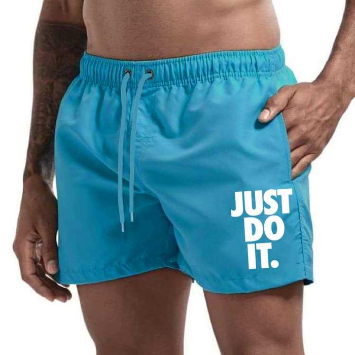 ЛЯТО 2025! Мъжки бански / плувни шорти JUST DO IT - 5 хитови цвята!
