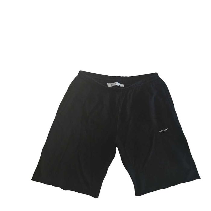 Off White Cotton Jogger Shorts Мъжки Къси Панталони Шорти Спорт Раз.XXL,38