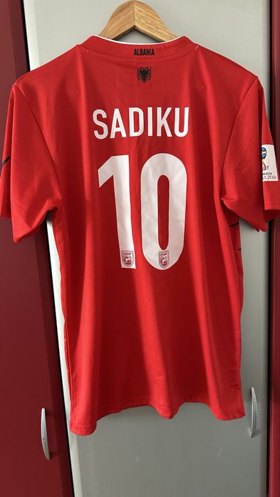 124 Tricou Macron Natinala Albaniei 10 Saduku