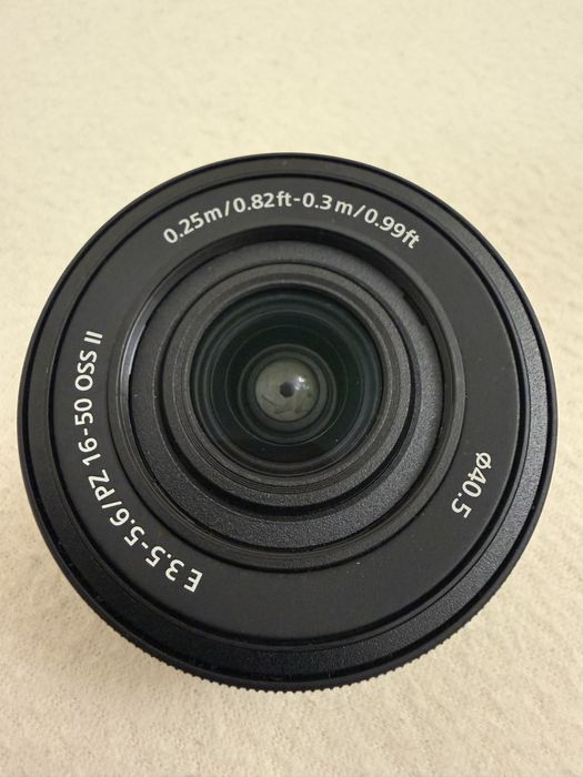 Obiectiv Sony 16-50 mm  cu stabilizare nou , nefolosit
