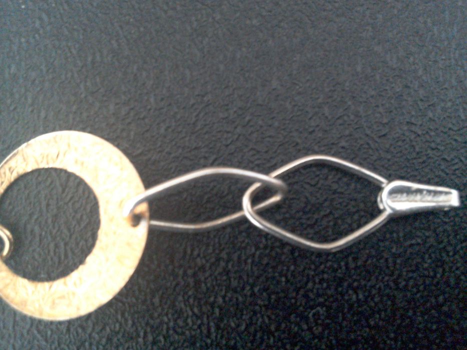 Brățară de argint 925 (marcată) cu rodiu - 20 cm - nouă