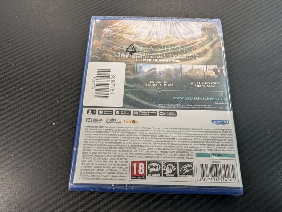 Assassin's Creed Valhalla PS5 Nou Sigilat