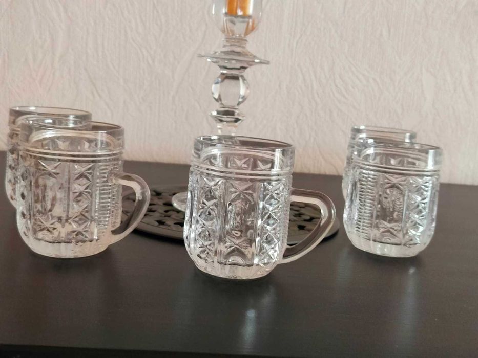 Кружки хрустальные СССР